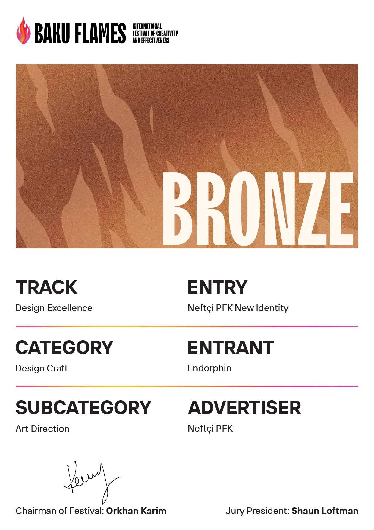 Neftçi PFK - Rebrendinq